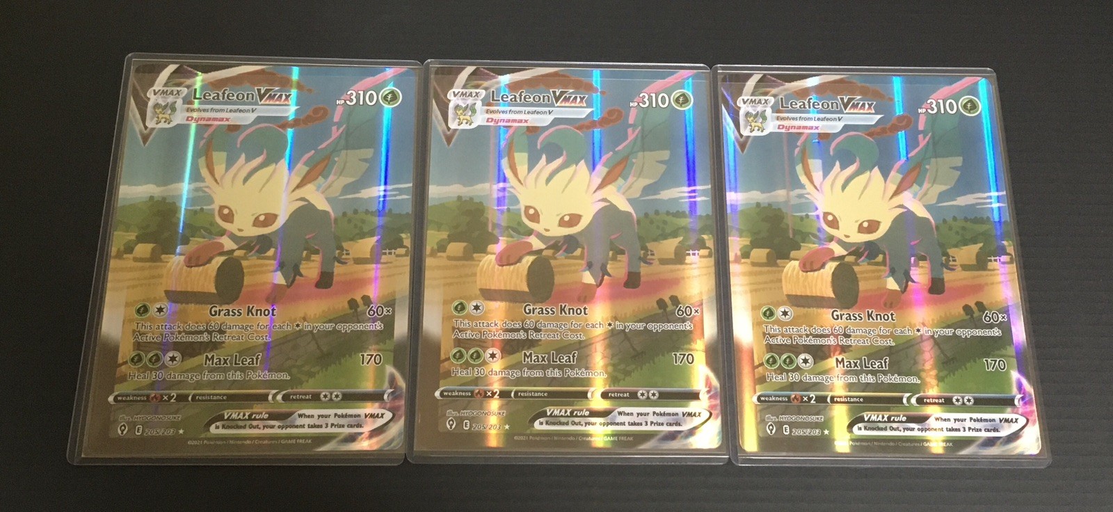 Pokémon jumbo card leafeon (All same card) lot   