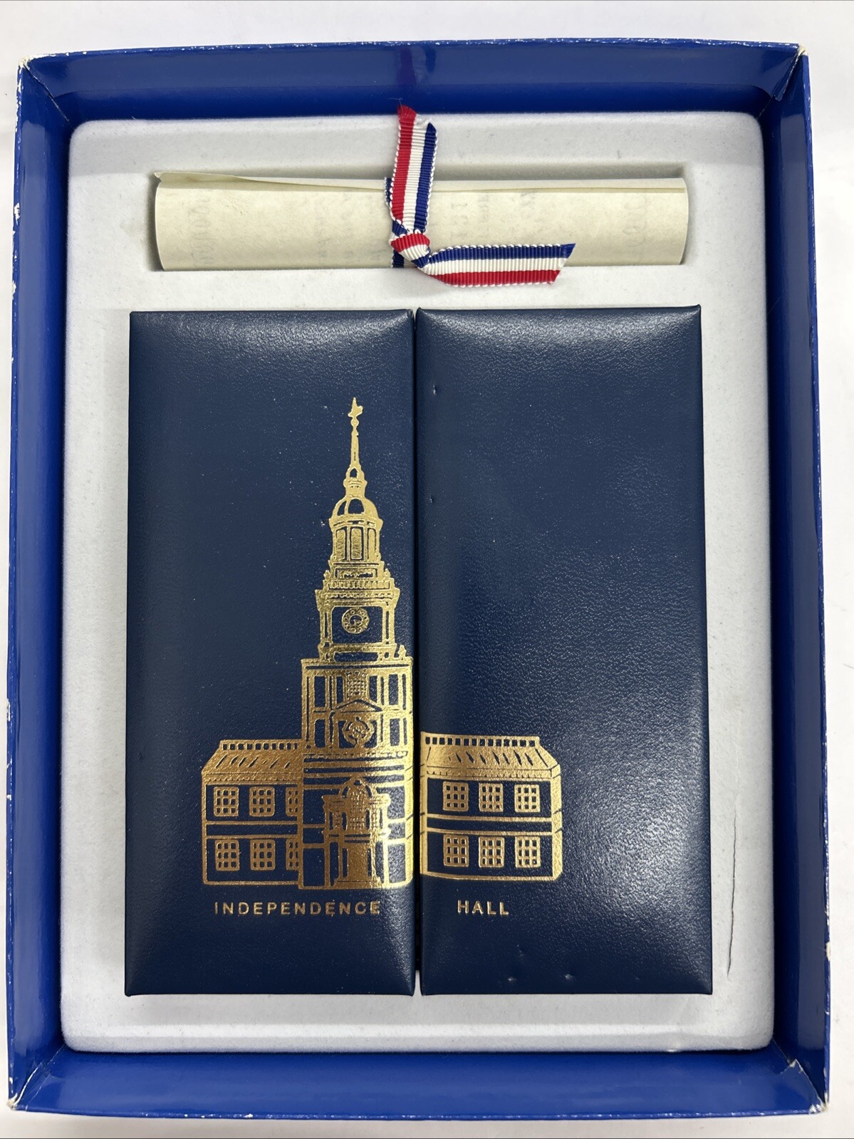Independence Hall Original Beam Wood Chip #131 Burnes Of Boston 1976 With COA