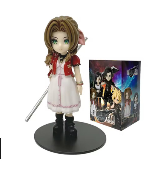 Aerith Gainsborough Figure Final Fantasy VII Remake Anime PVC 11-12CM With Box