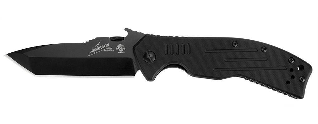 Kershaw CQC-8K Folding Knife 3.5 in Black G-10 8Cr14MoV Tanto