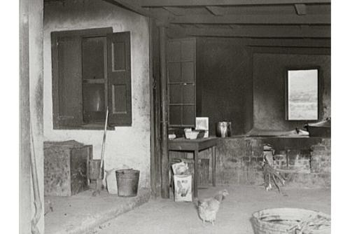 Christiansted Saint Croix Island Virgin Islands 1941 Kitchen in Leper Colony