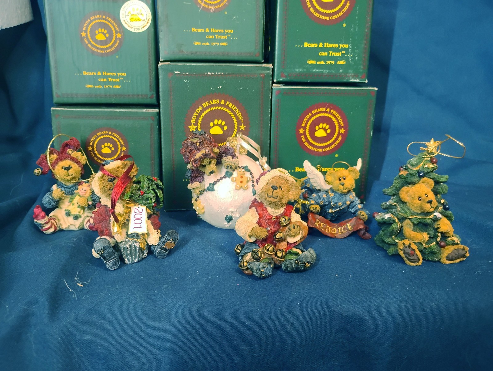 Lot of 6 - Boyds Bears & Friends Orements ** See Pictures ** W/ Boxes Lot of 6 - Boyds Bears & Friends Orements ** See Pictures ** W/ Boxes