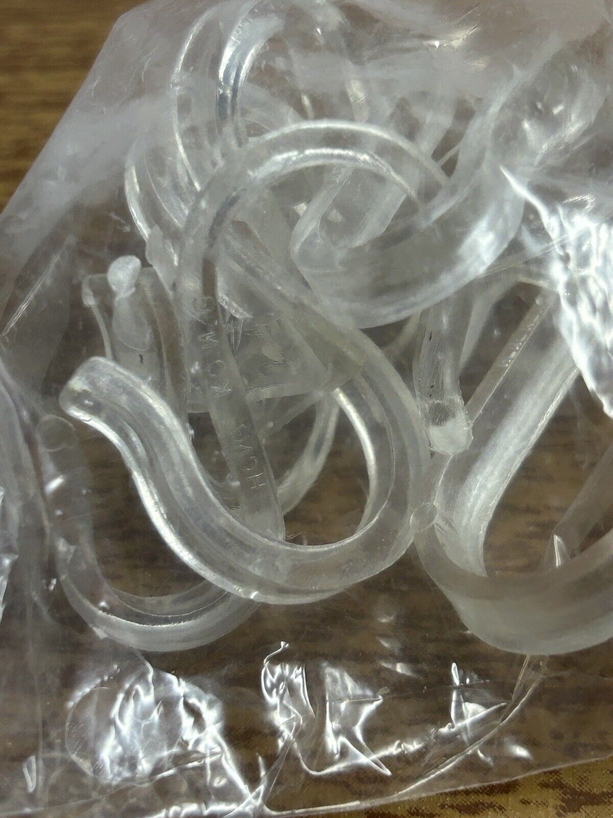 Vintage Anchor Hocking Punch Bowl Cup HOOKS Lot Of 8 Plastic Made In Hong Kong