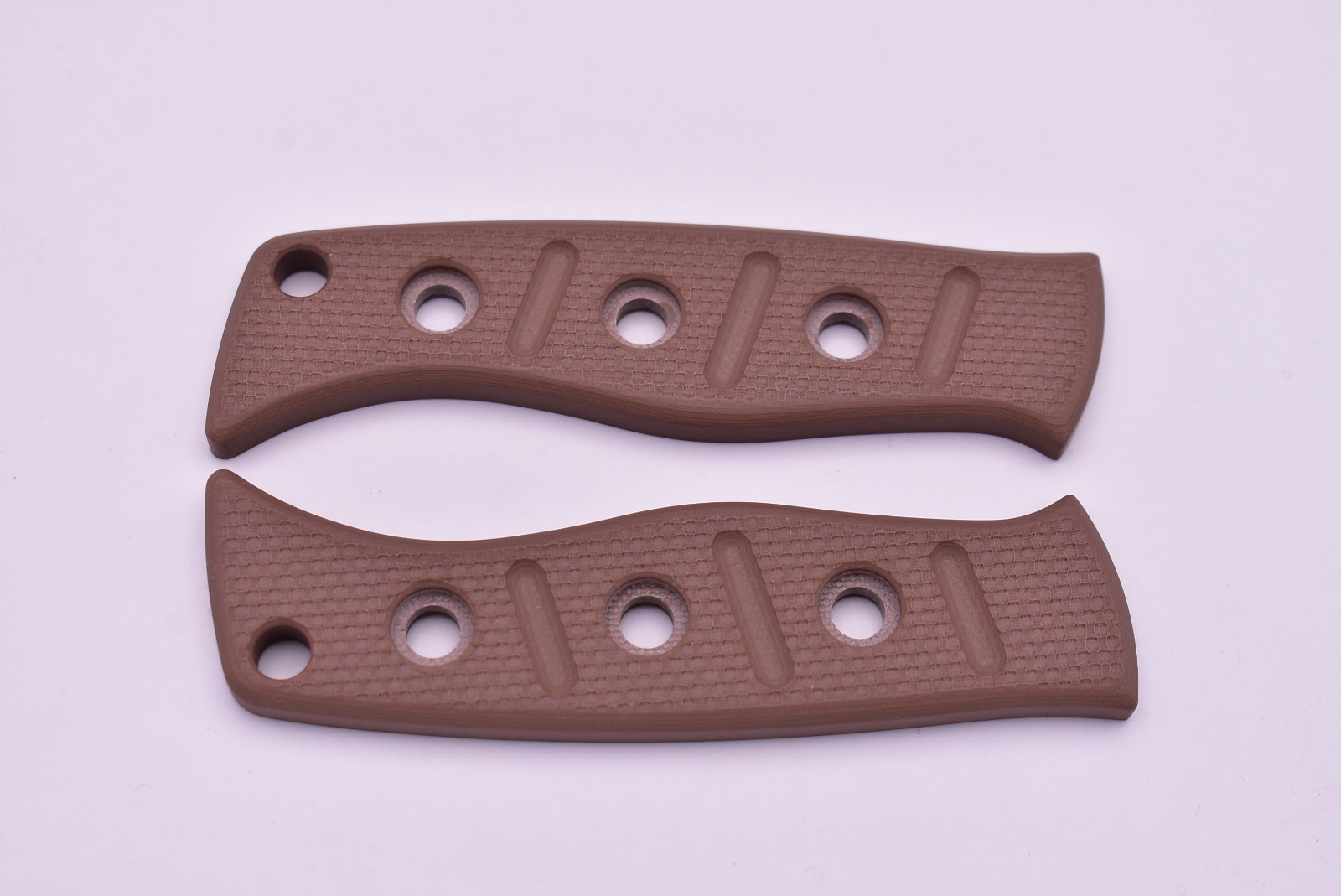 Custom Coarse Texture G10 Handles for Benchmade Fixed Adamas 375, Grips, Scales