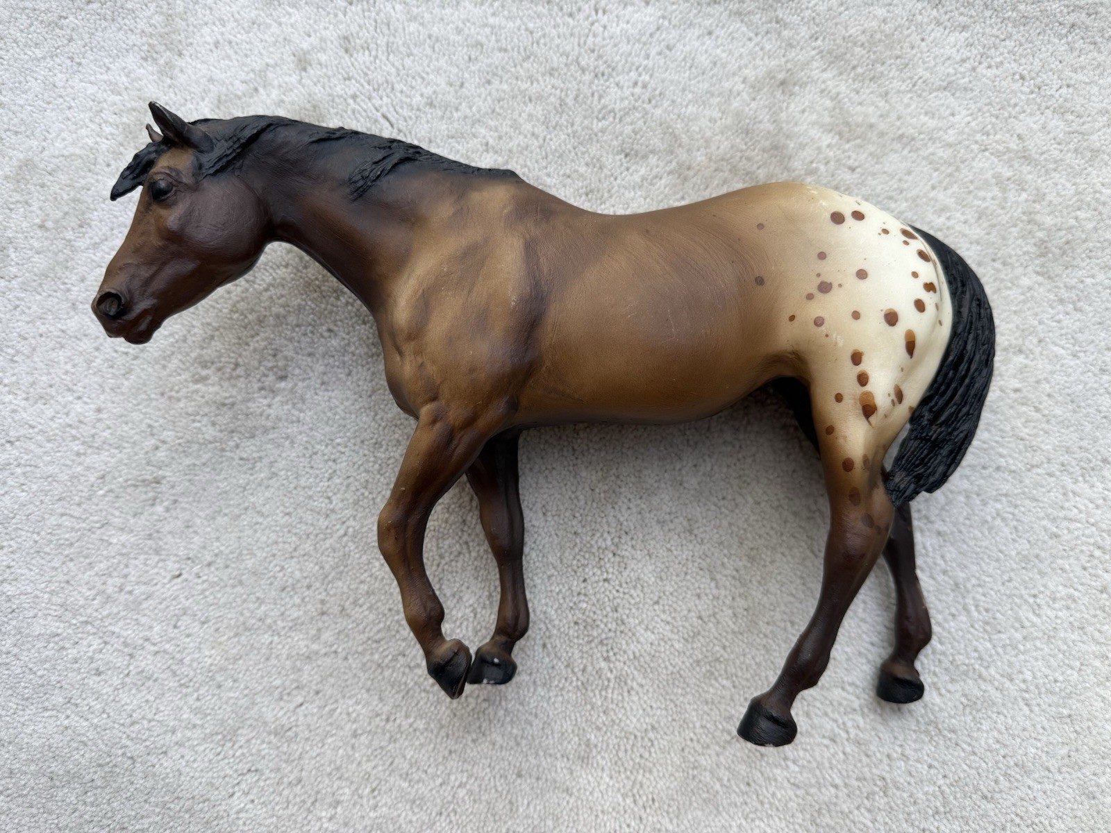 Vintage Breyer Horse #174 Shaded Bay Appaloosa Indian Pony 1970s Very Good