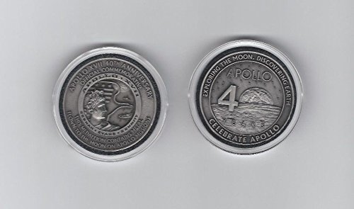 Apollo 17 40th Anniversary Medallion Contains Metal Flown to the Moon on Apol... Apollo 17 40th Anniversary Medallion Contains Metal Flown to the Moon on Apol...