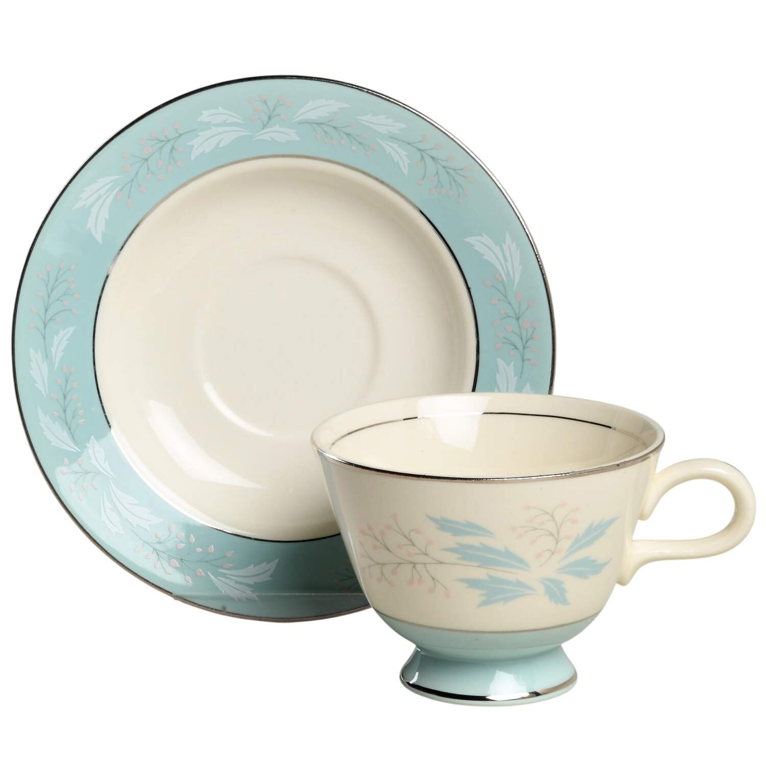 Homer Laughlin  Romance Cup & Saucer 225100