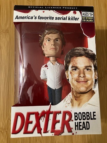 Dexter Morgan 2008 Extremely Rare Official Bobble Head New NEVER OPENED