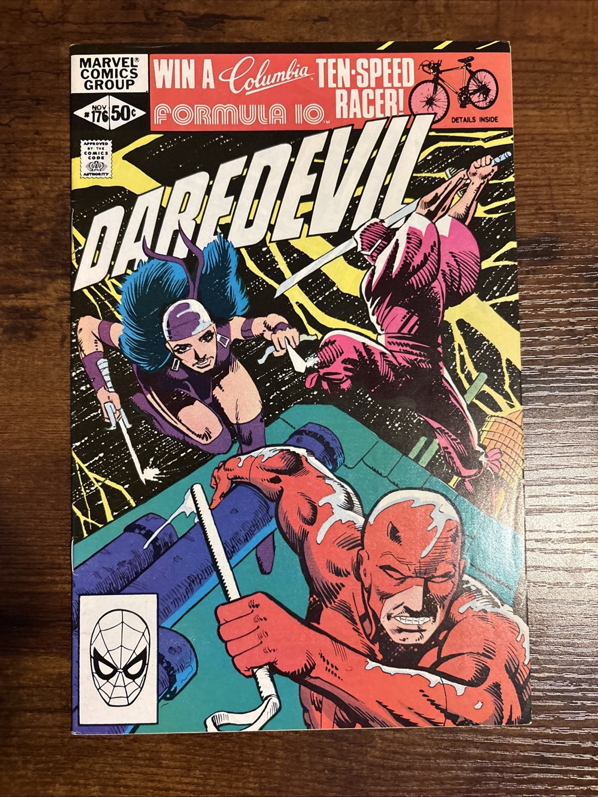 Daredevil #176 1st Appearance of Stick Frank Miller Marvel 1981