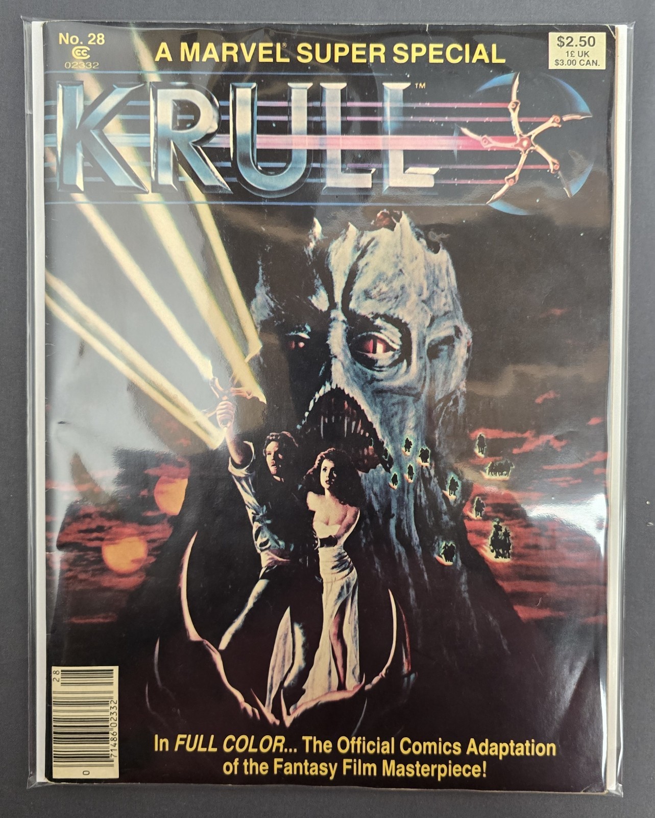 Marvel Super Special #28 (Marvel Comics 1983) - Krull Comic