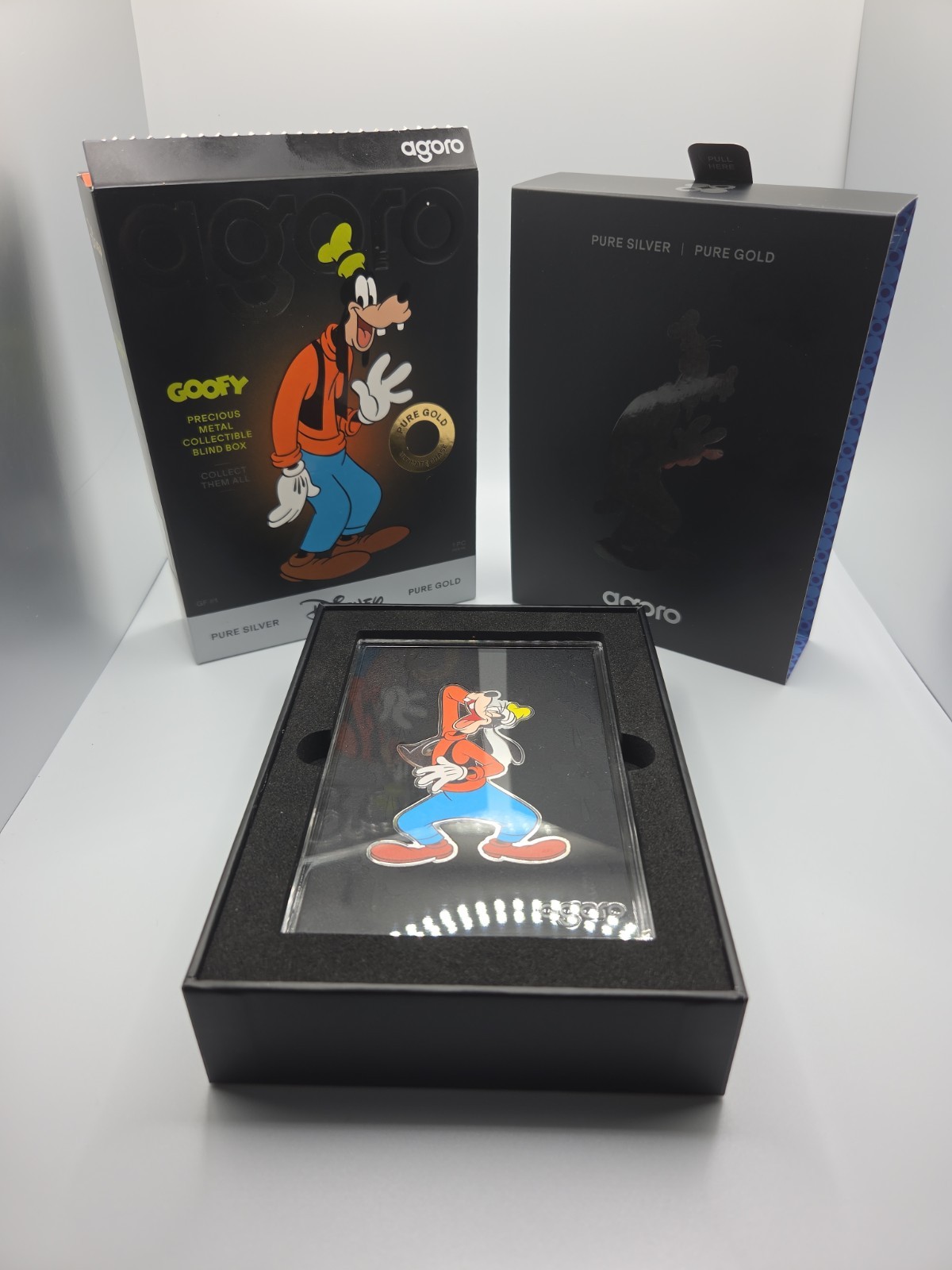 agoro Disney Goofy Shaped Coin Blind Box 1/2 oz .999 Silver Coin 441/1000 Tier2