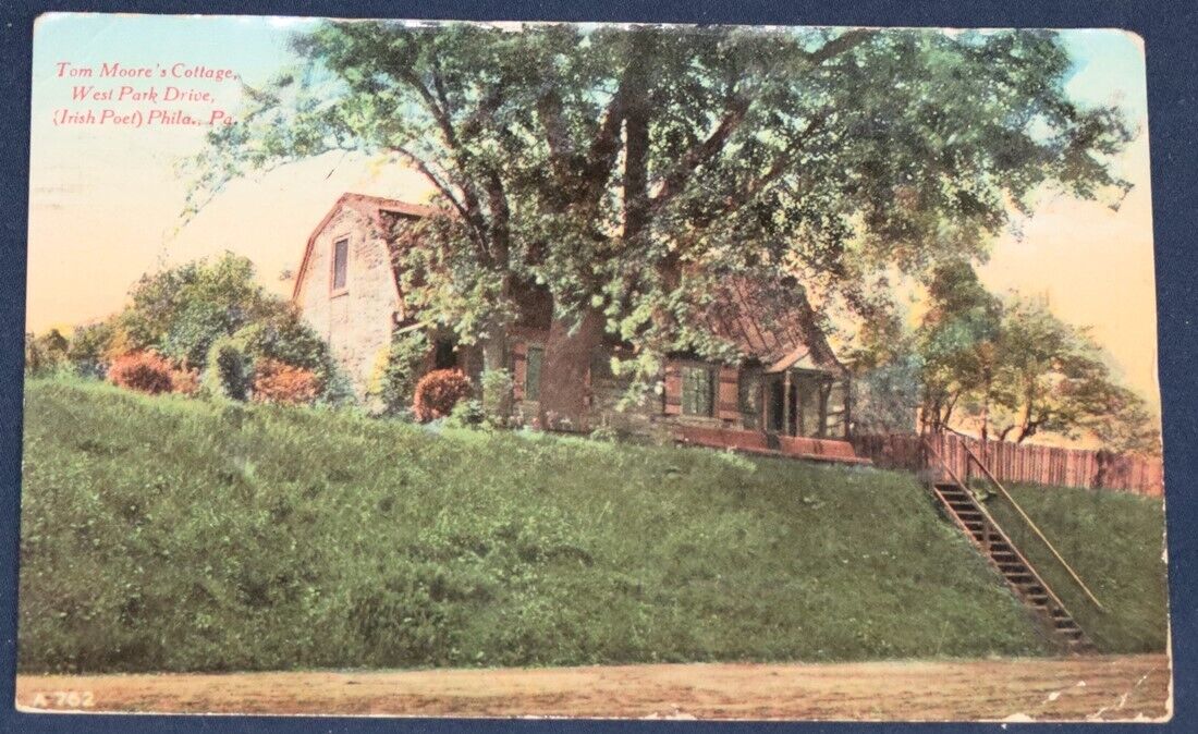Tom Moore's Cottage, Philadelphia, PA Postcard 1911