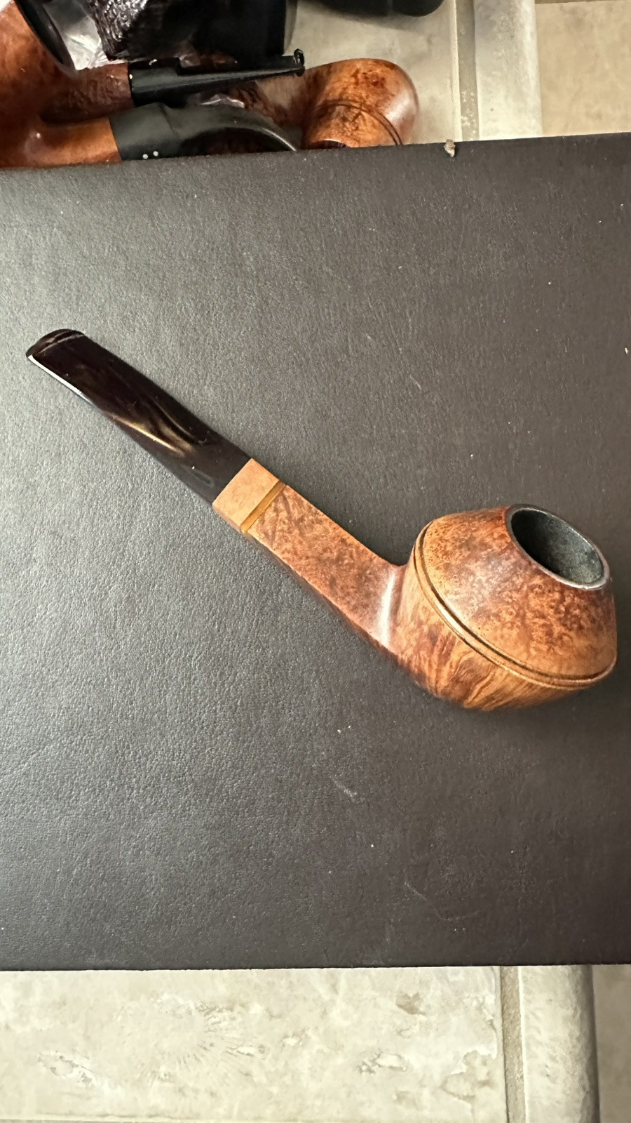 Aldo Velani Smoking Pipe - Smoked - Estate - Vintage 1970