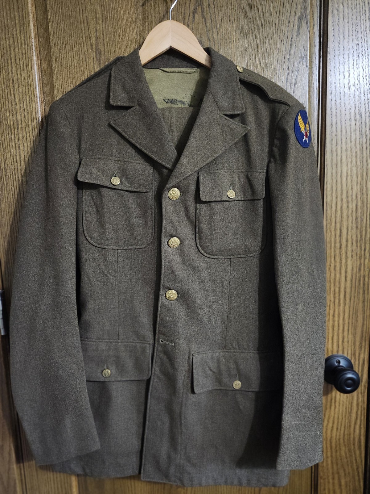 VTG Mens WW2 1940s Wool Tunic Dress Uniformjacket And Pants WW2 Army Air Force
