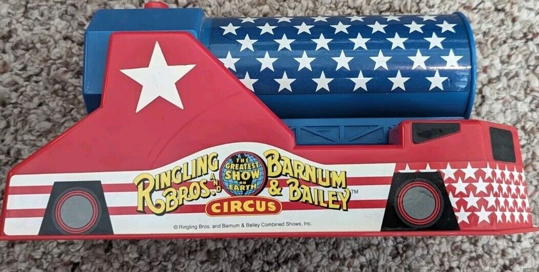 Vintage Ringling Bros Barnum & Bailey Human Cannon Figure Greatest Show (Works)