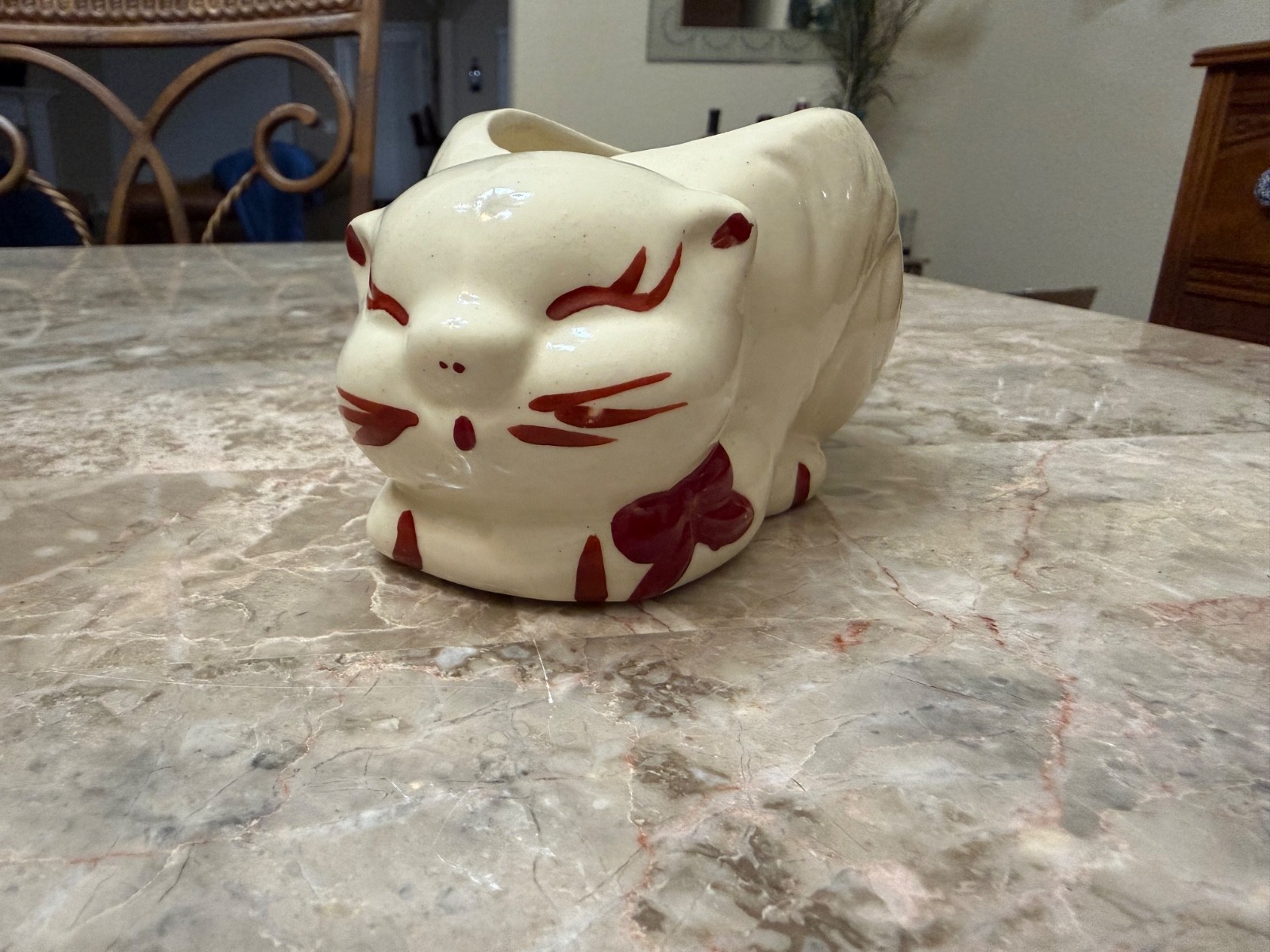Rare Shawnee Puss n Boots Cat Sugar Bowl 1940\'s