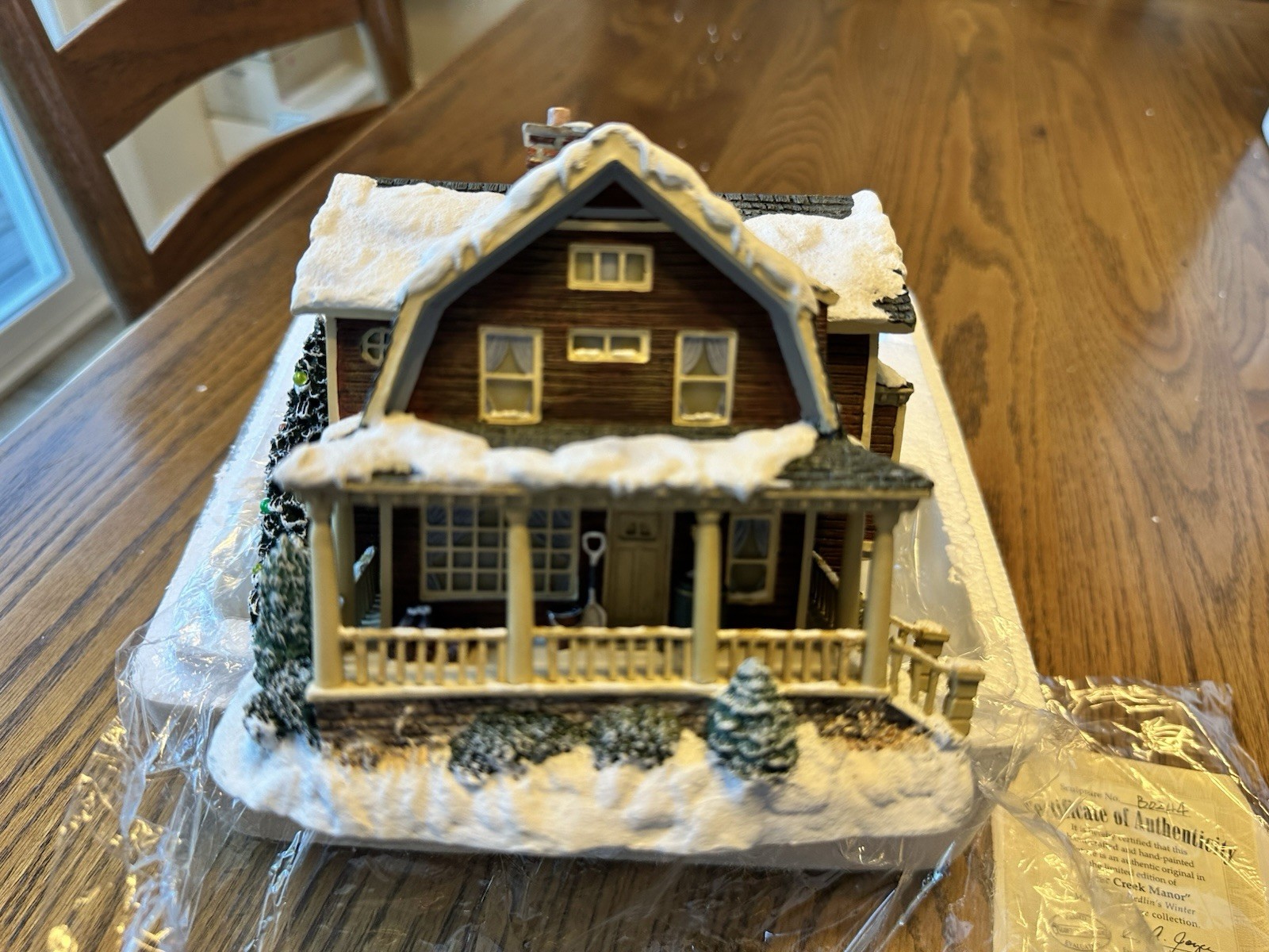 🎄Hawthorne Village: Terry Redlin’s Winter Memories: Deer Creek Manor NEW