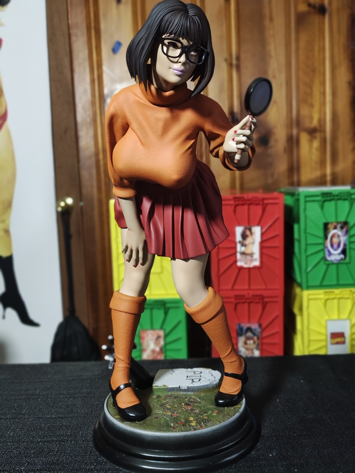  Velma Dinkley Scooby Doo Sexy Girl Busty Big Boob 16