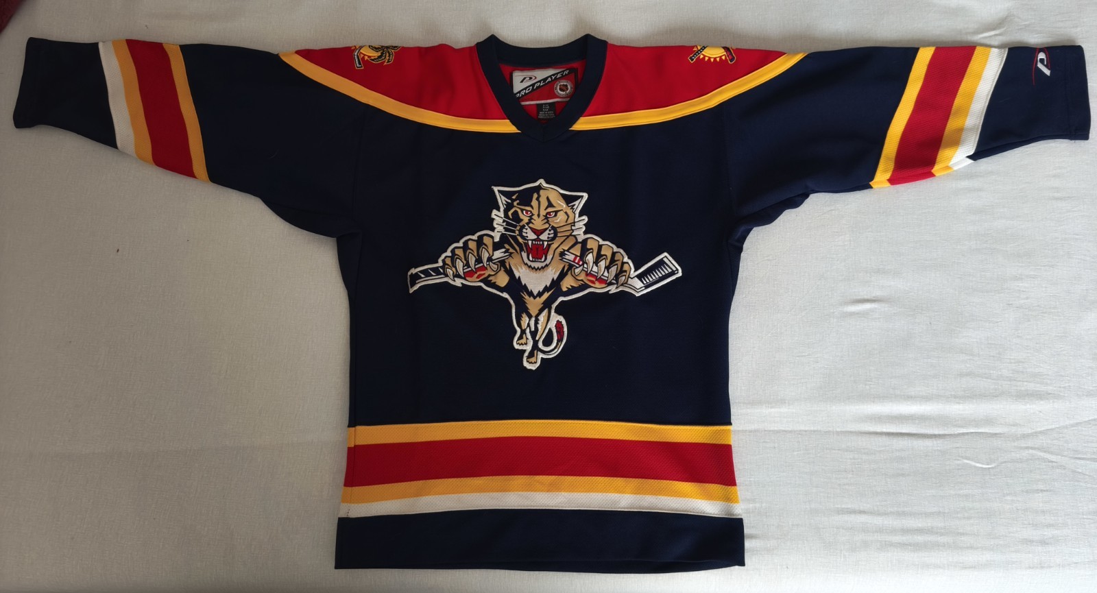 Florida Panthers Pro Player Jersey Vintage NHL 90s Broken Stick Rare Retro Y2K