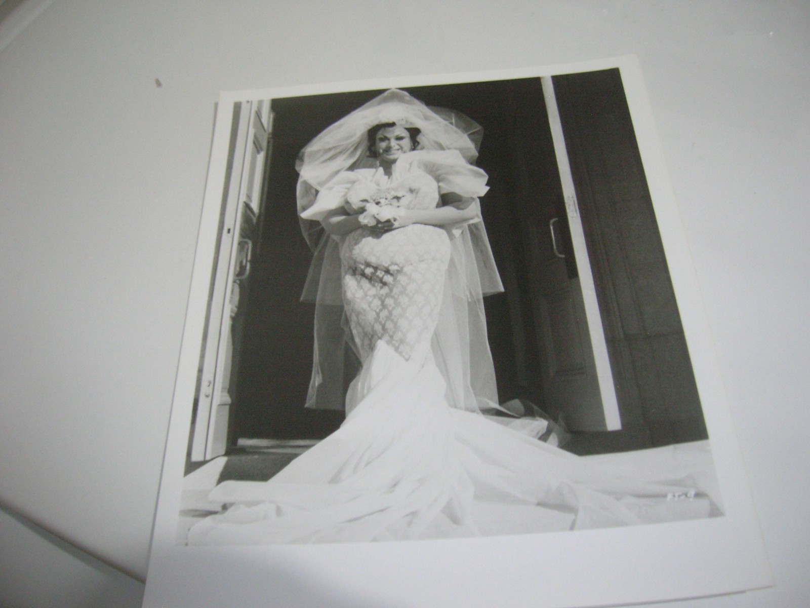 DEVINE PRESS PHOTO B/W STILL 1980\'S #3 DRAG QUEEN 8X10 GLOSSY VINTAGE