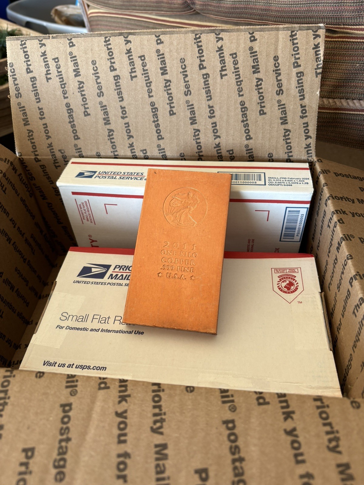 15 Copper bars $610.00 15 Copper bars $610.00