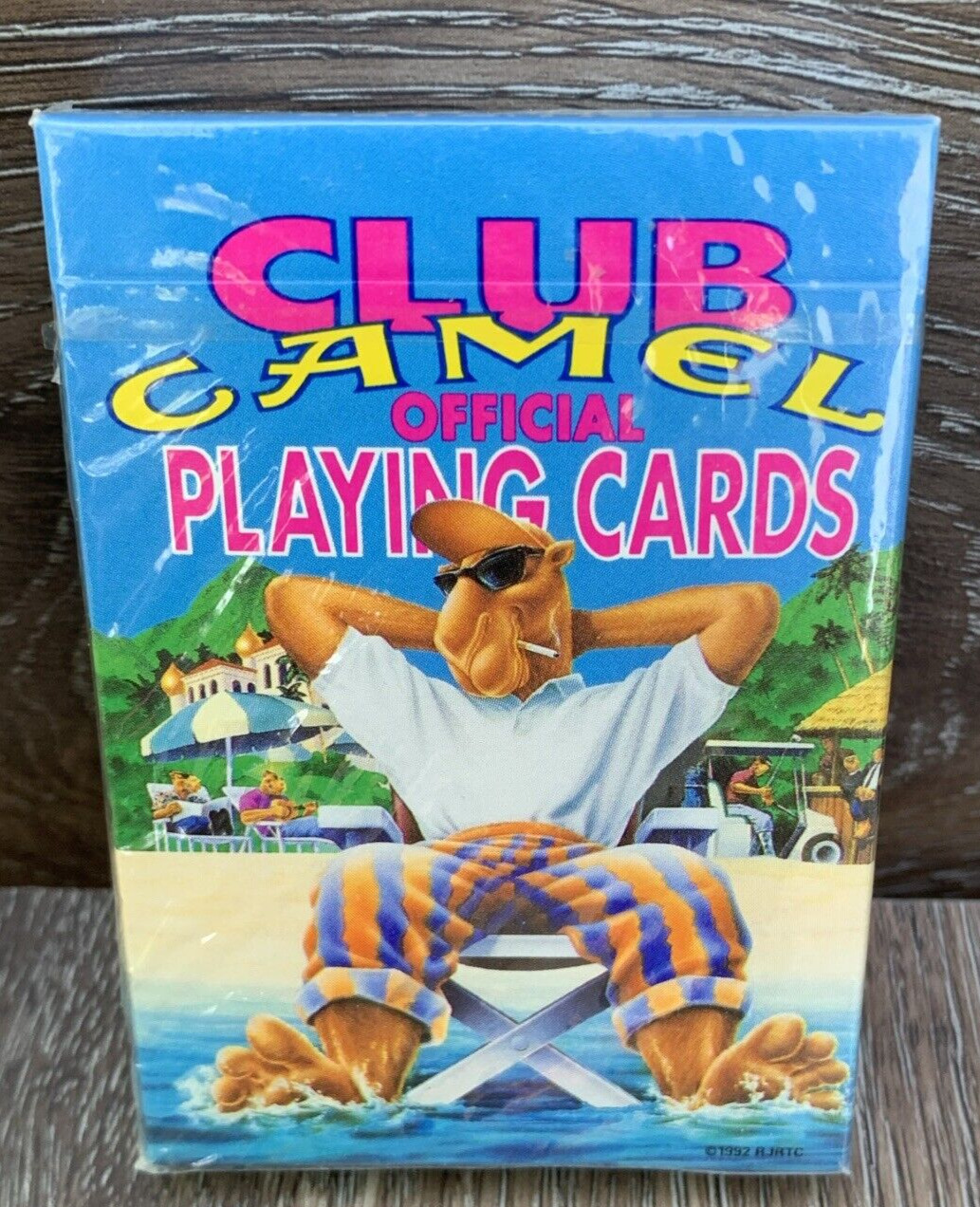 Vintage Camel Cigarettes Club Joe Camel Official playing Cards
