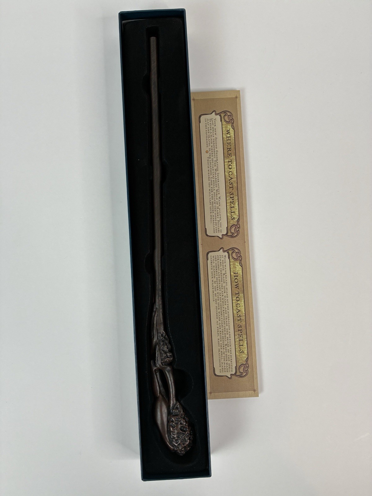 Universal Studios Harry Potter Kingsley Shacklebolt Interactive Wand New