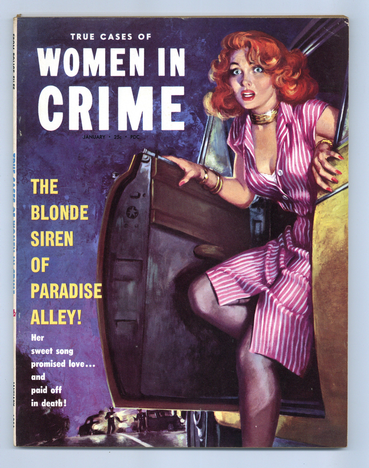 True Cases of Women in Crime True Crime Magazine Vol. 8 #4 VF+ 8.5 1954