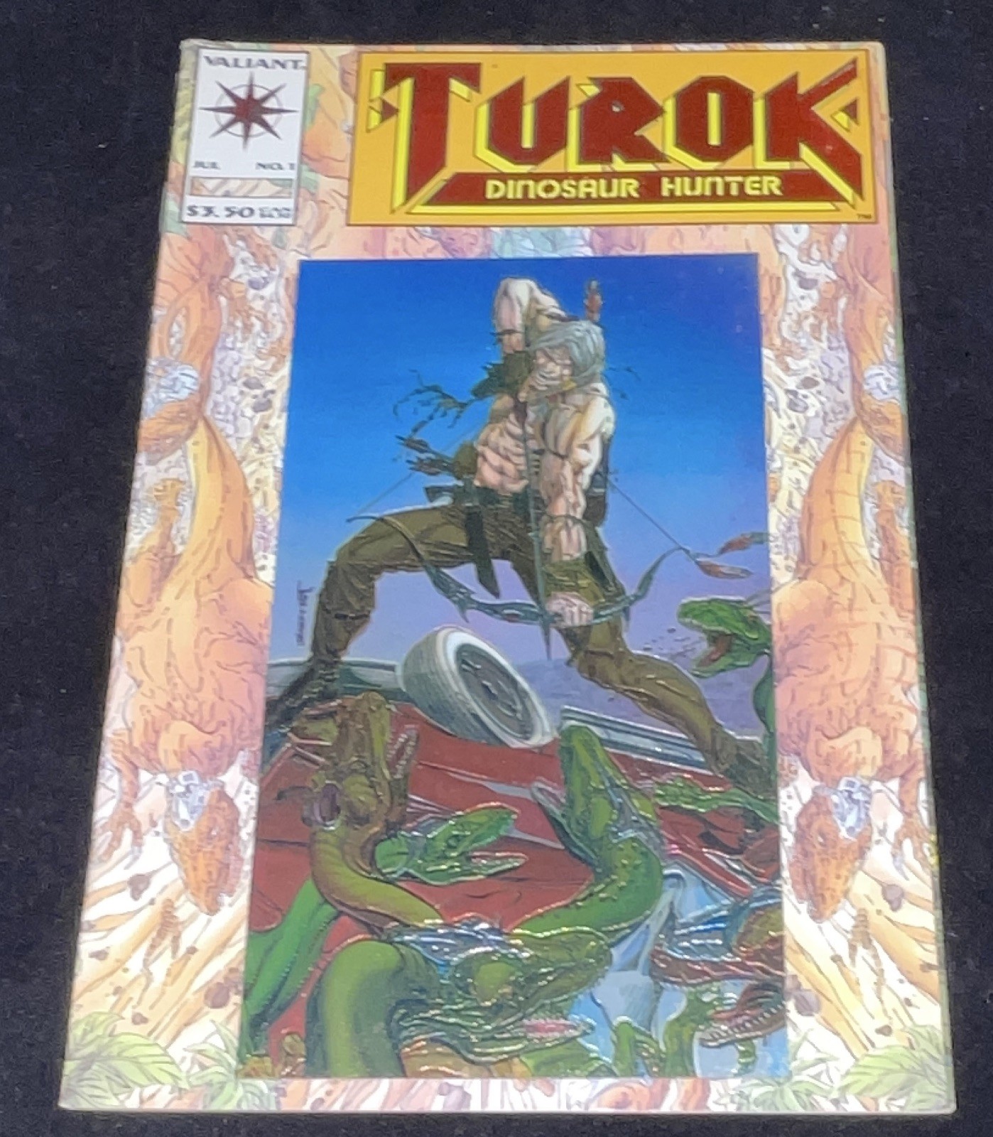 Turok, Dinosaur Hunter #1 Gold Cover (Valiant Comics July 1993)
