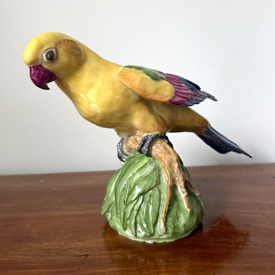 Lady Anne Gordon (1924–2007) Hand-modelled ceramic parrot Signed AG and dated 91 Lady Anne Gordon (1924–2007) Hand-modelled ceramic parrot Signed AG and dated 91