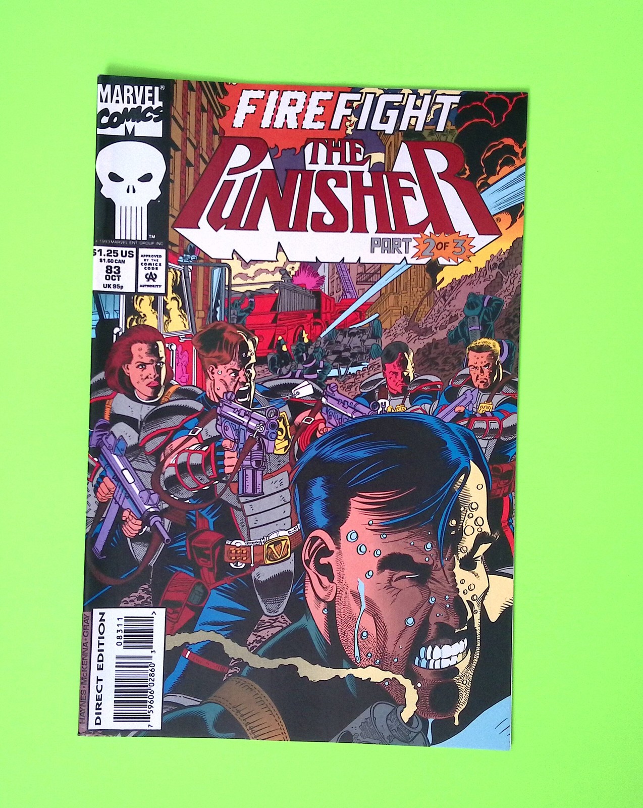 Punisher #83 Vol. 2 1993 Marvel Comics High Grade Comic Book Q152-16 Punisher #83 Vol. 2 1993 Marvel Comics High Grade Comic Book Q152-16