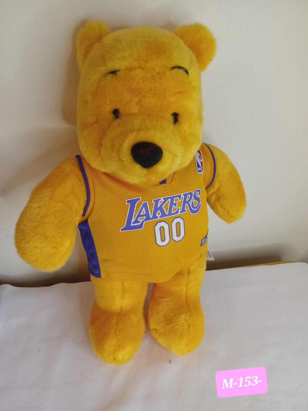 NBA LAKERS 00, DISNEY WINNIE THE POOH,  STUFFED WITH HUGS AND GOOD WISHES ...