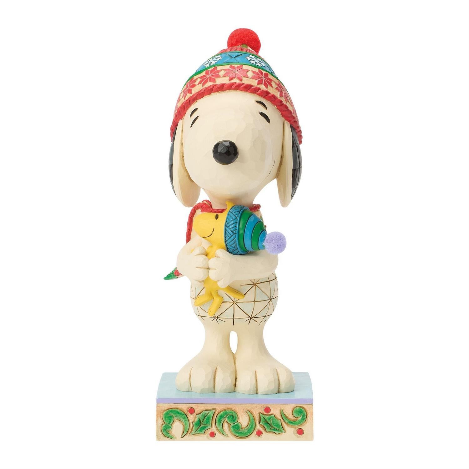 Jim Shore Peanuts SNOOPY HUGGING WOODSTOCK-A WARM EMBRACE FIGURINE 6018691 NEW Jim Shore Peanuts SNOOPY HUGGING WOODSTOCK-A WARM EMBRACE FIGURINE 6018691 NEW