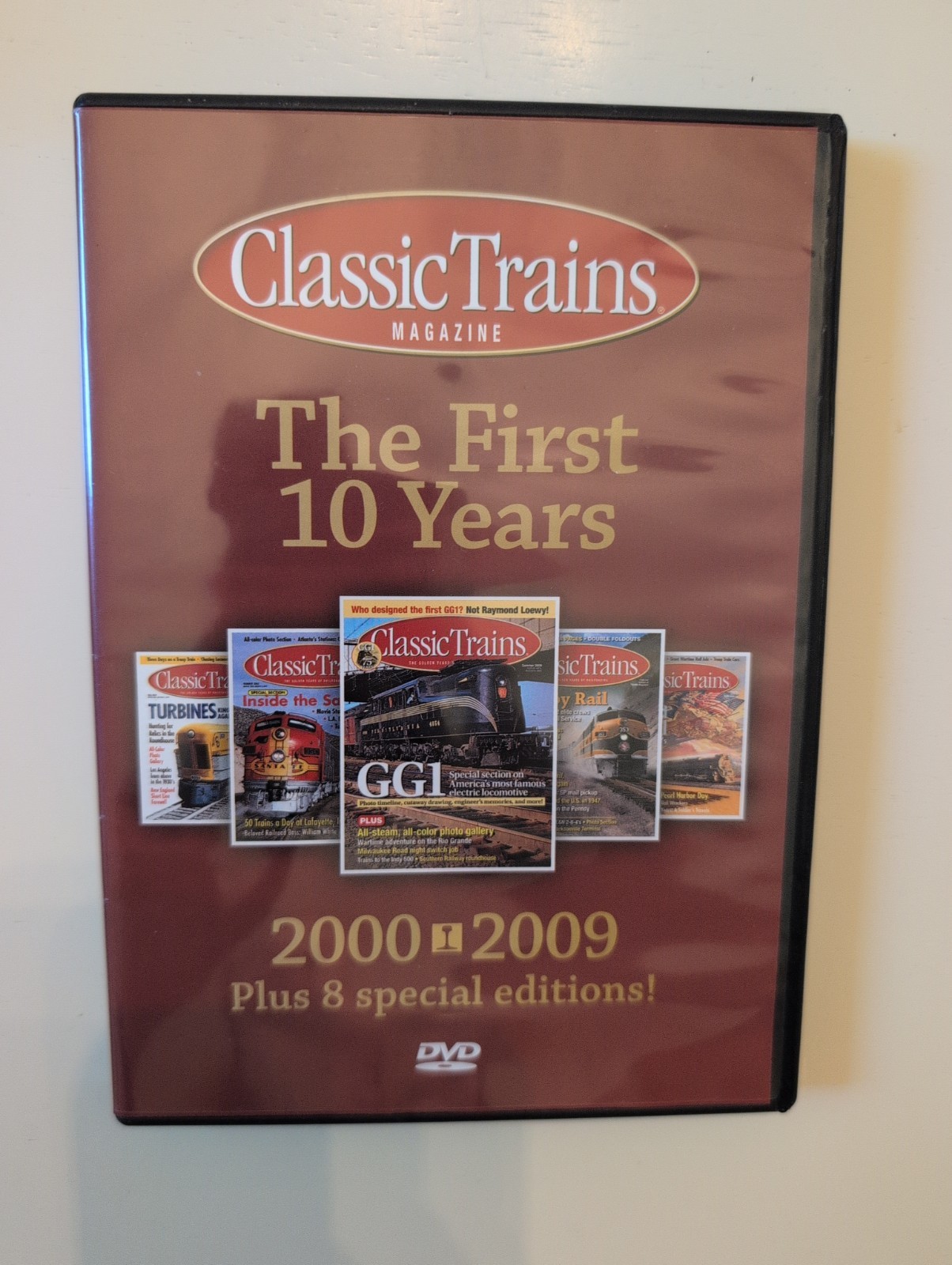 Classic Trains The First 10 Years DVD ROM Digital Magazine Plus 8 Extra New 
