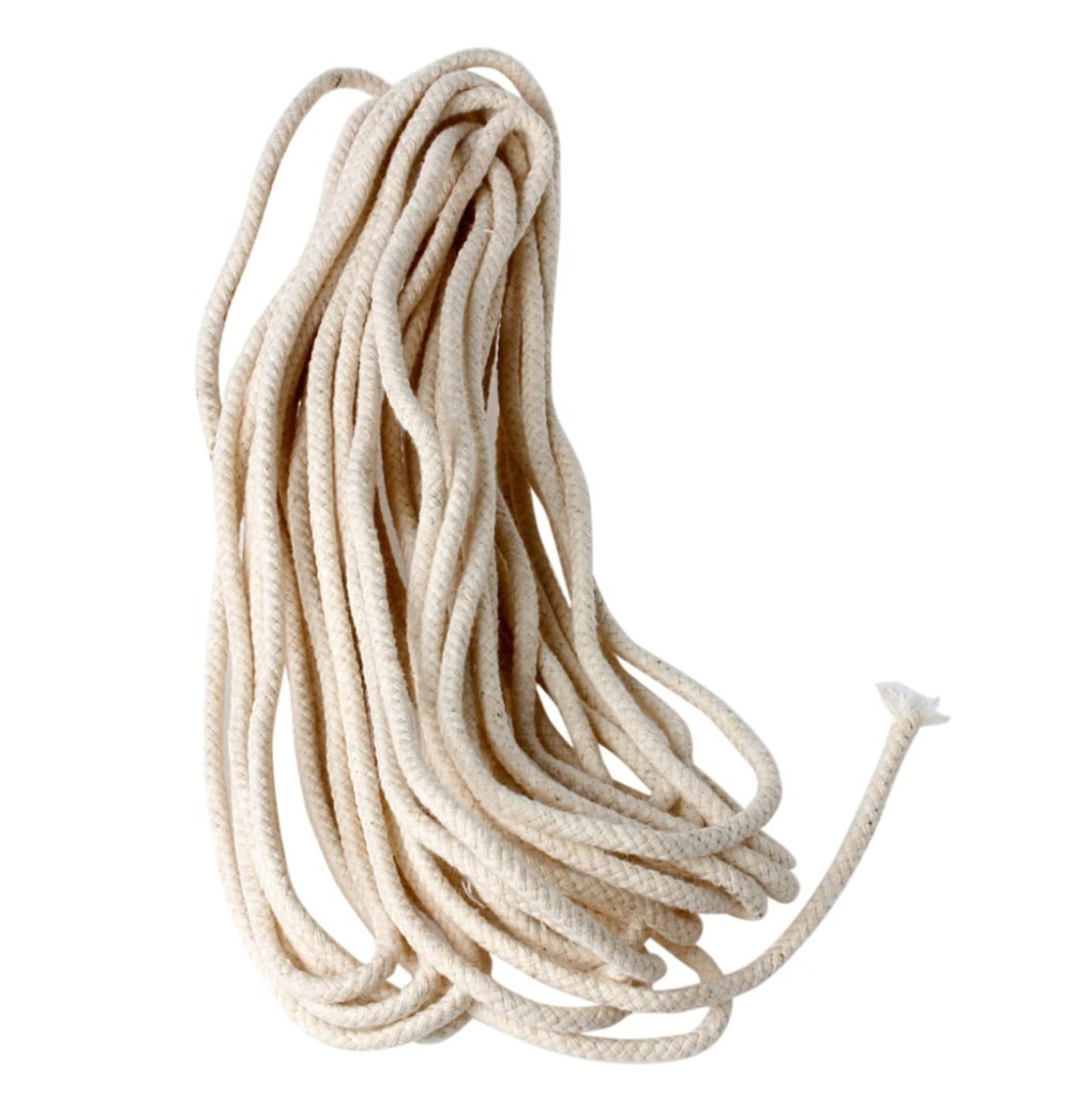 9.8 Feet 3/8\'\' Round Cotton Kerosene Oil Lamp Wicks Burner, Alcohol Wick Rope