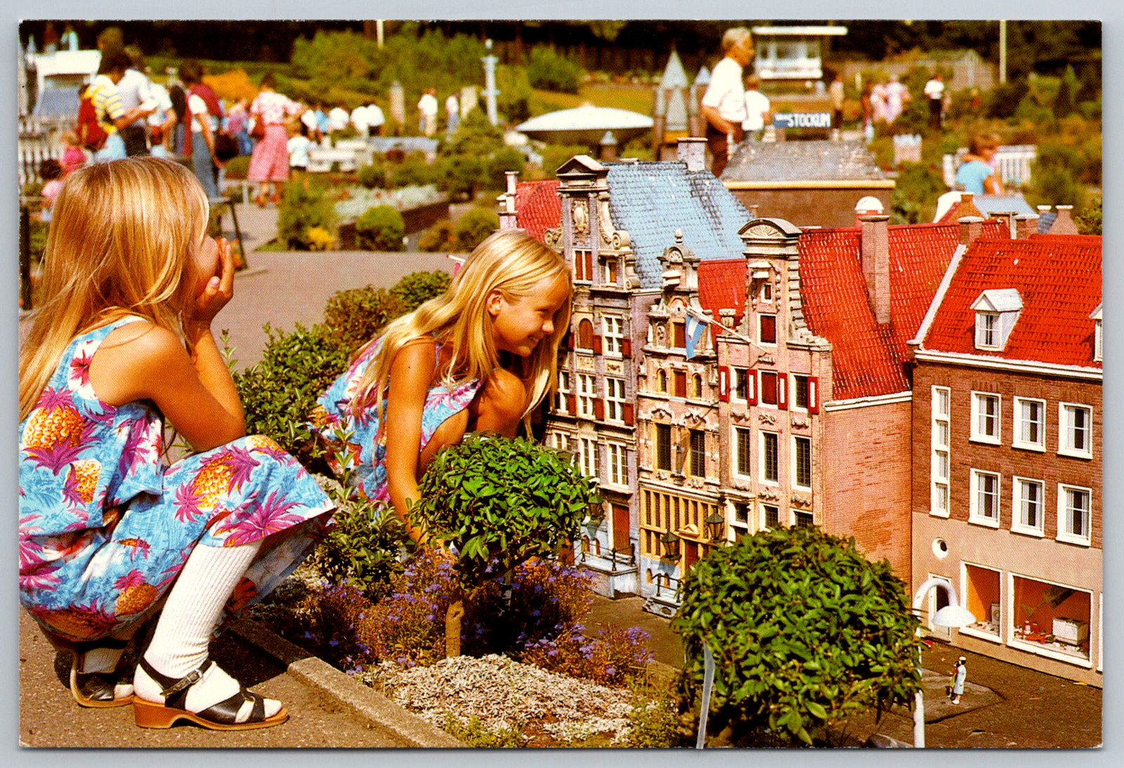 Miniatuurstad Madurodam Den Haag Old Facades Postcard