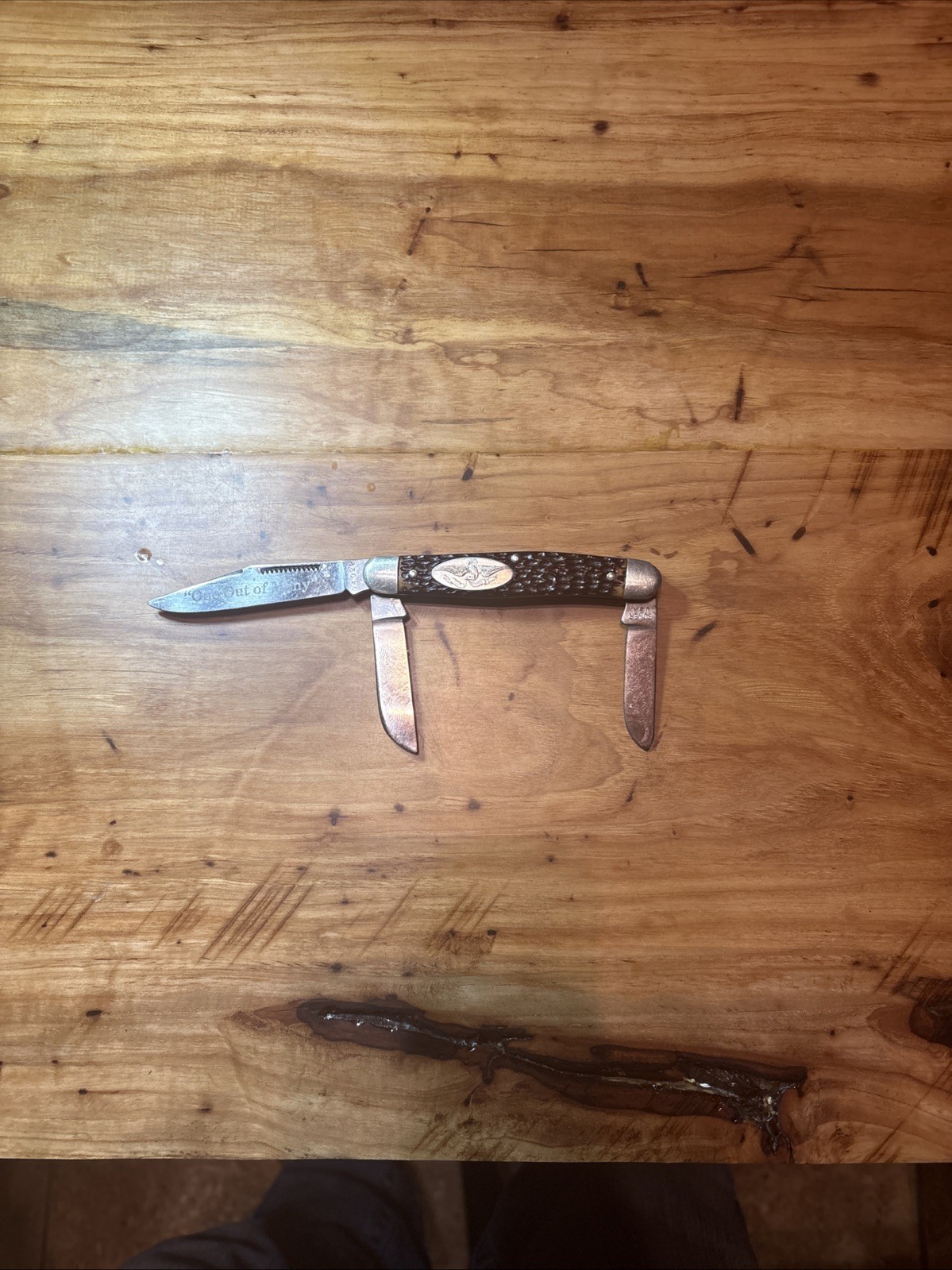 Boker USA 1771 3 blade pocketknife 20543 \