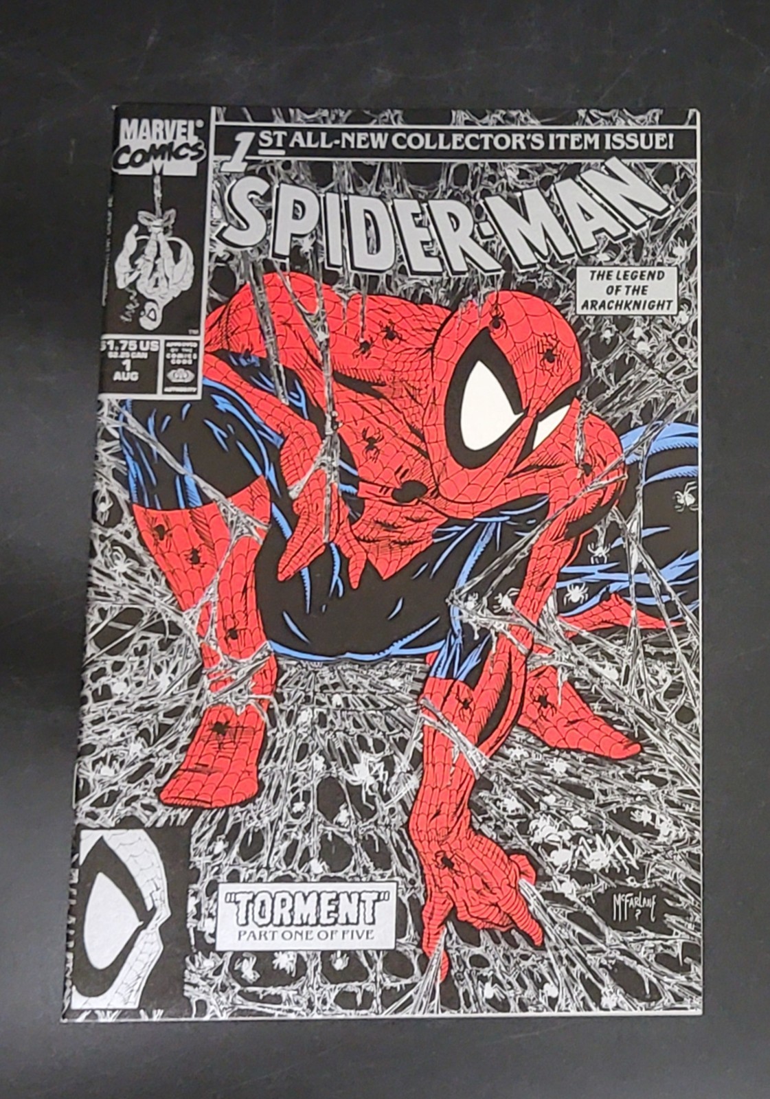 Spider-Man (1990) #1 All New Collector\'s Issue McFarlane Silver Cover NM