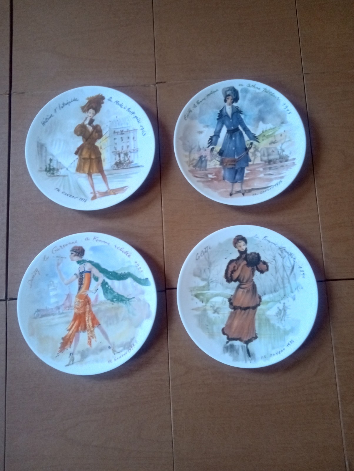 d\'arceau limoges plates set of 4 plates d\'arceau limoges plates set of 4 plates