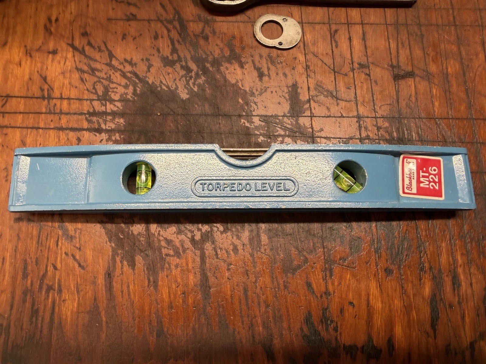 Vintage Blackhawk MT-226 Aluminum Torpedo Level, 9\