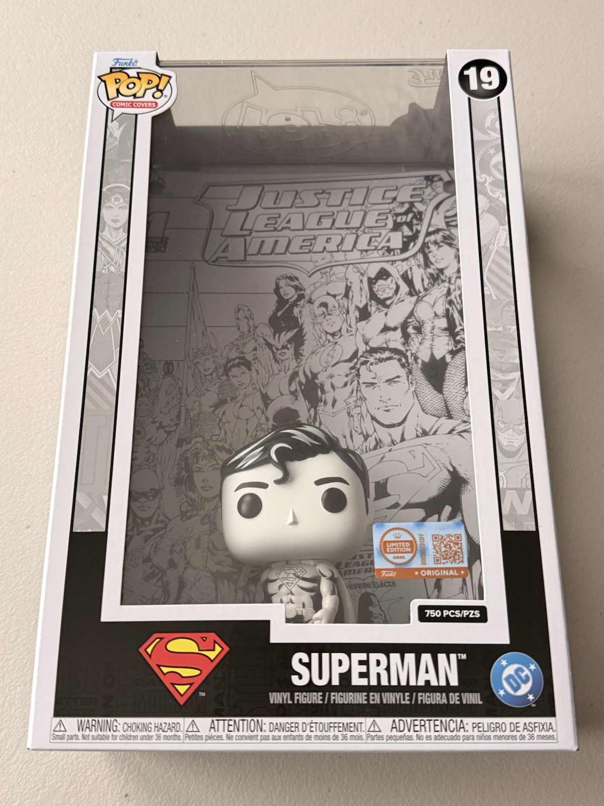 Funko POP Comic Covers Superman #19 – Sketched – Limited Edition 750