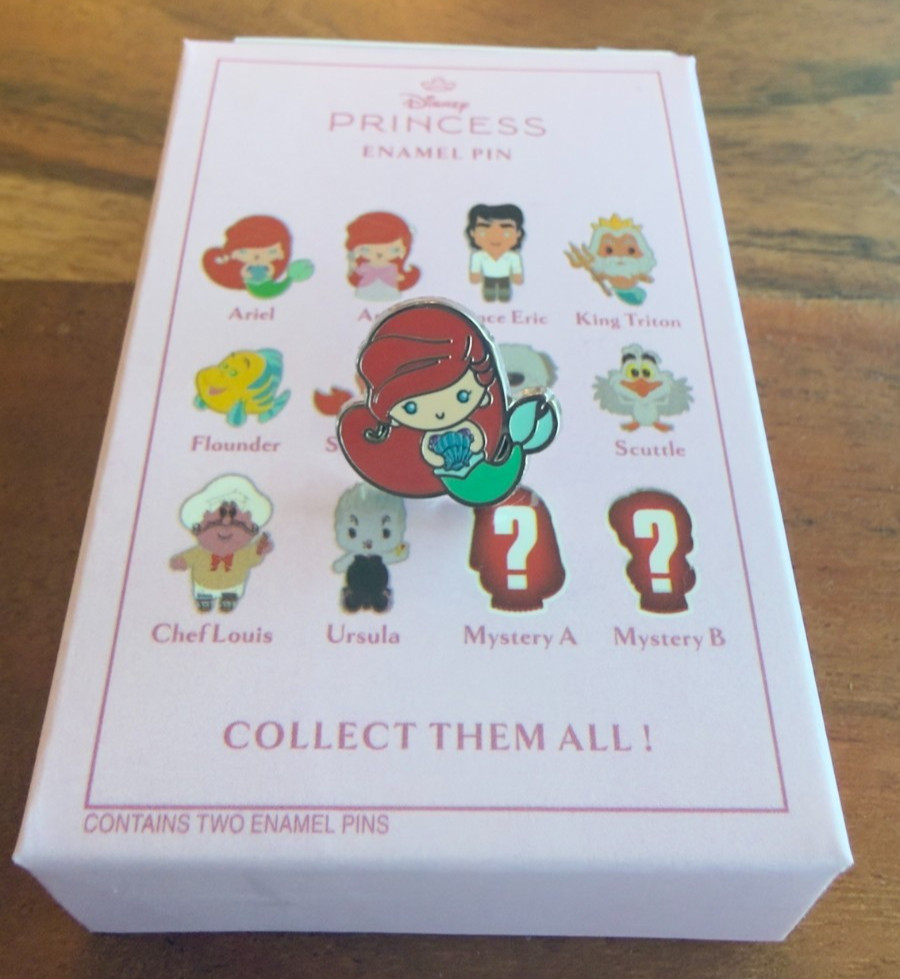 Disney PALM The Little Mermaid Micro Pin LE 500/250 YOU CHOOSE