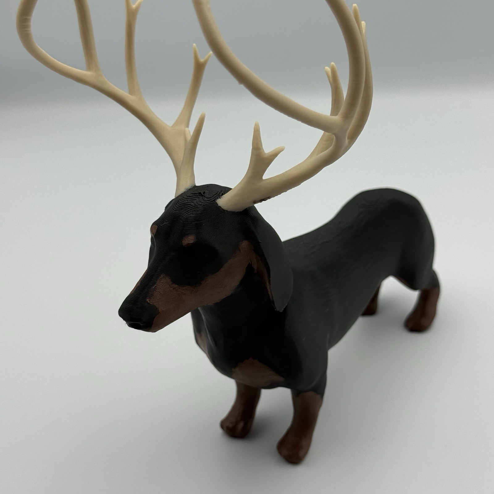 Dachshund Reindeer - custom color (paint)