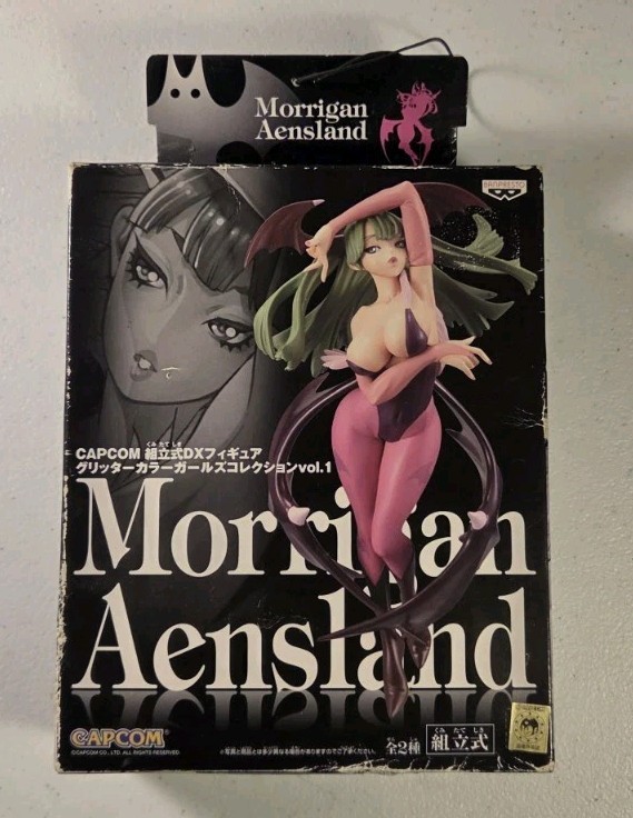 Darkstalkers Vampire Morrigan Aensland CAPCOM DX Figure 