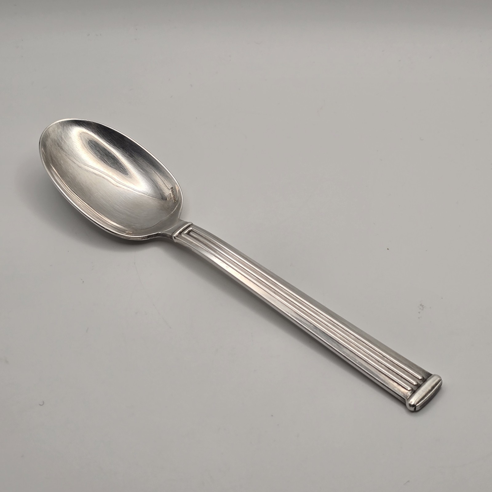 Christofle France Triade French Hollow Small Spoon 7\