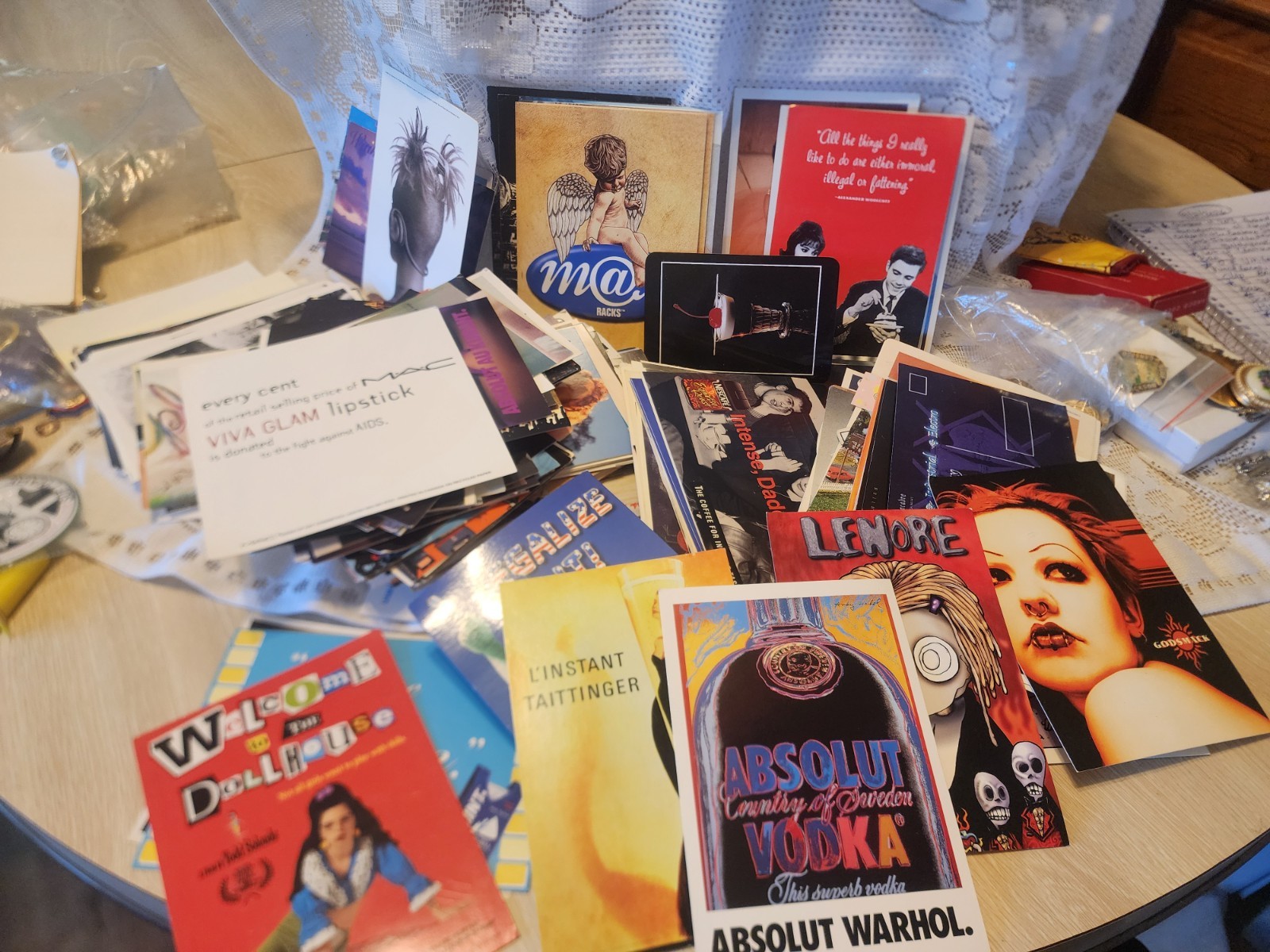 Big Lot of Vintage Mainly Postcards, Band Ads, Fashion, Alcohol, & More Cool Lot Big Lot of Vintage Mainly Postcards, Band Ads, Fashion, Alcohol, & More Cool Lot