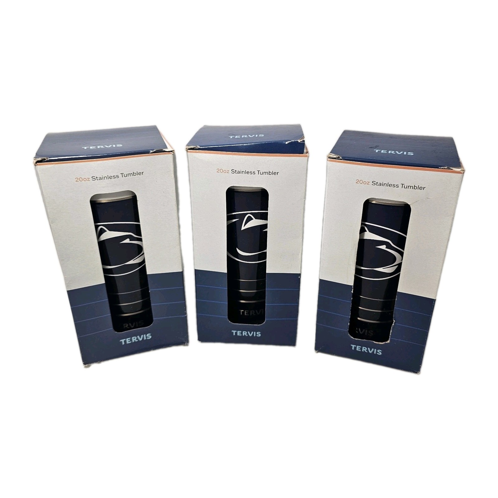 3 Tervis Traveler Penn State MVP Triple Insulated Tumblers NCAA Travel Cup NEW 3 Tervis Traveler Penn State MVP Triple Insulated Tumblers NCAA Travel Cup NEW