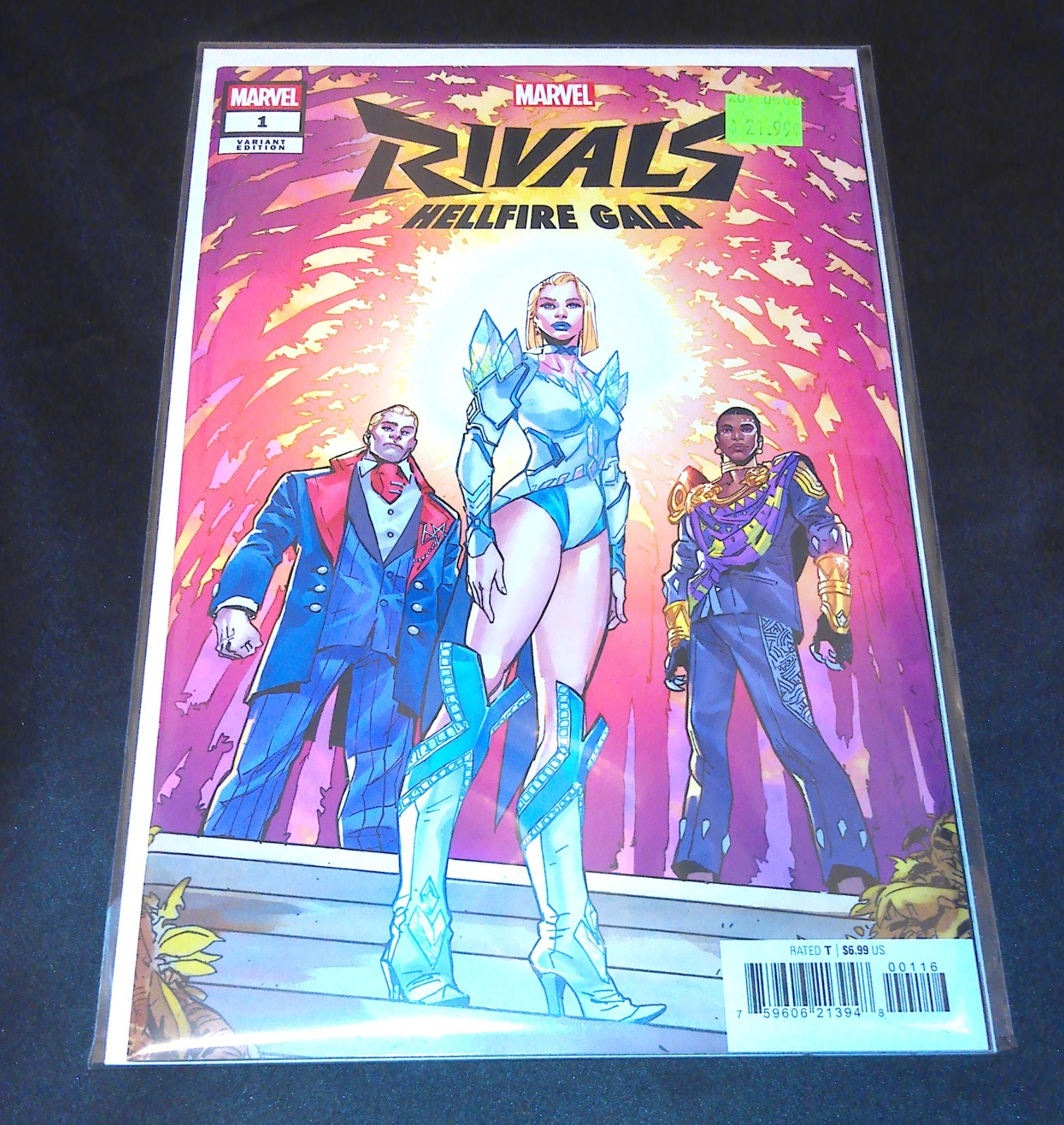 RIVALS HELLFIRE GALA 1 MATTEO LOLLI 1:25 VARIANT - MARVEL 2025 - NEAR MINT+