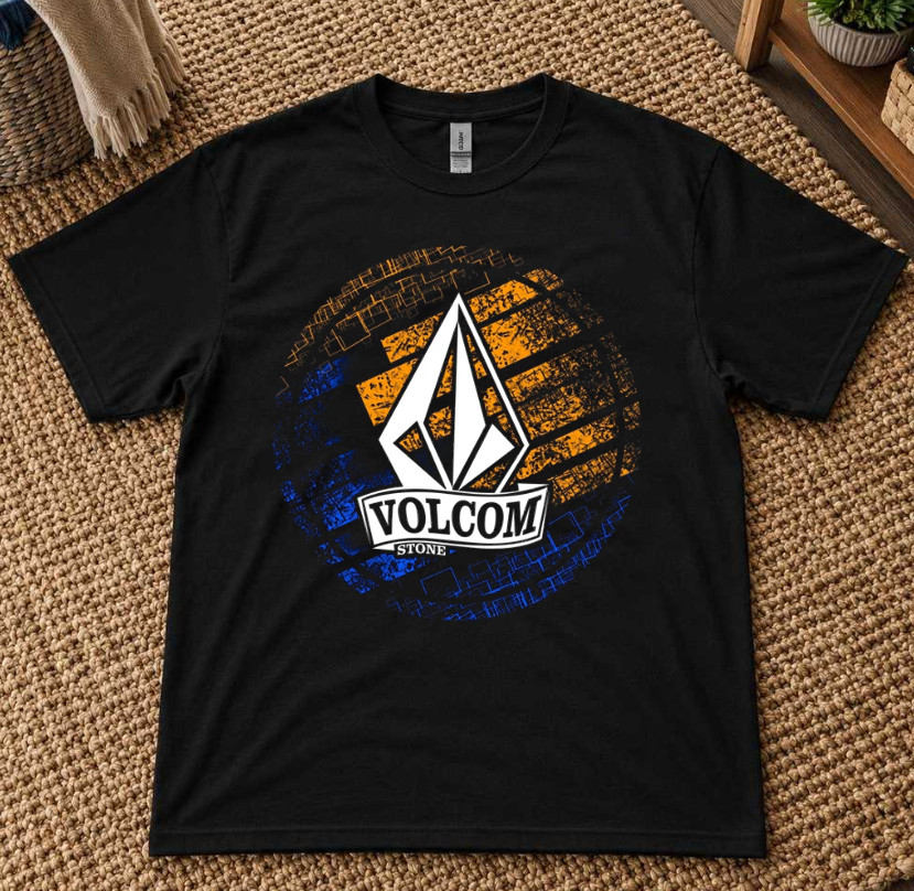 Volcom Stone Unisex S-234XL T-shirt Unisex Black BM148
