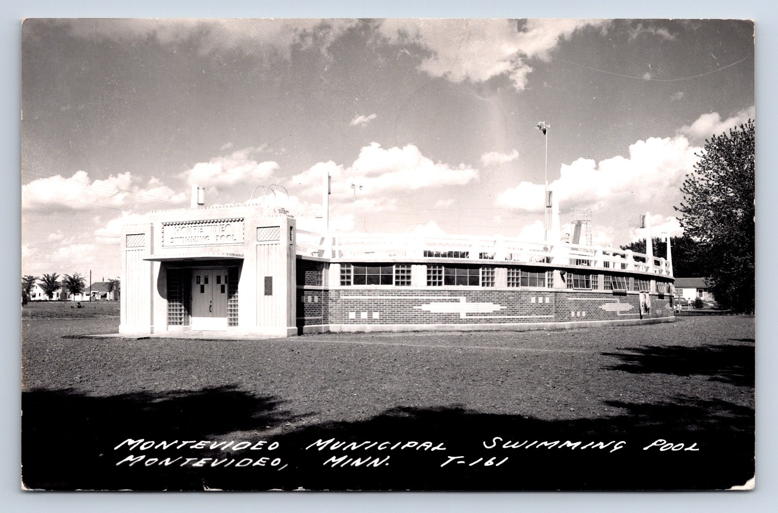 Vintage RPPC Montevideo MN Municipal Swimming Pool 1958 Real Photo Postcard AB3 Vintage RPPC Montevideo MN Municipal Swimming Pool 1958 Real Photo Postcard AB3